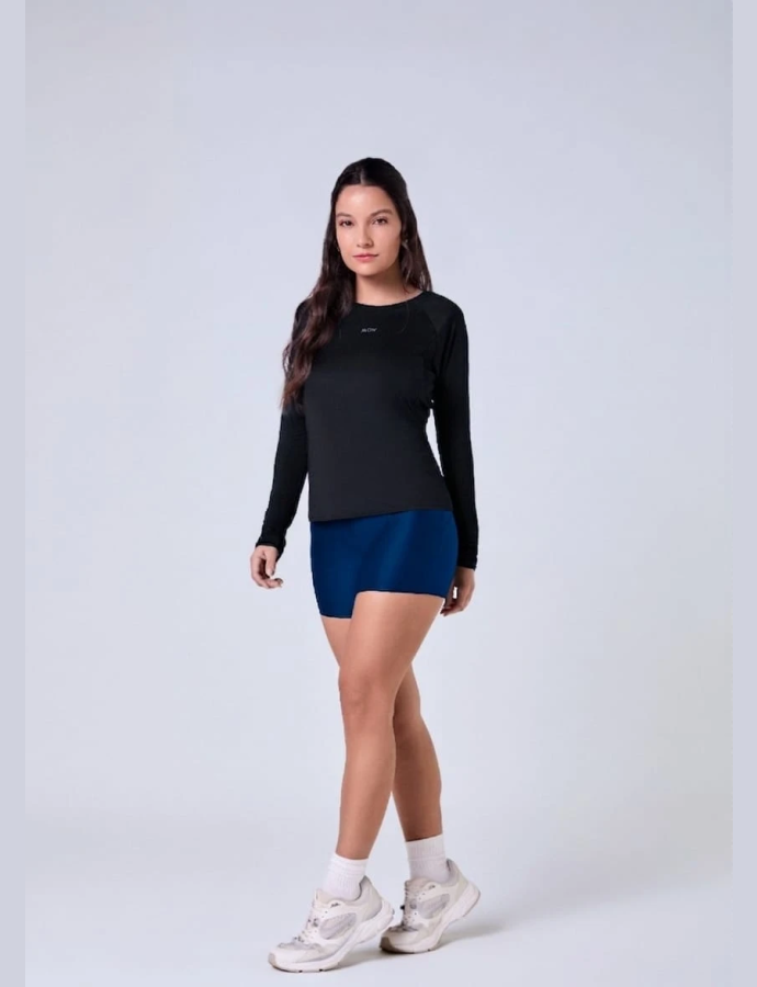 BLUSA MANGA LARGA -- FLUITY POLIAMID